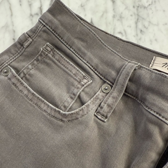 NEW Madewell Women’s Gray Black 9” High-Rise Skinny Jeans Size 26 / 2 US - Picture 4 of 7